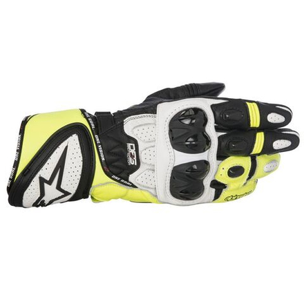 ALPINESTARS Мотоперчатки кожаные GP PLUS R GLOVES черно-белый