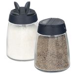 Набор для специй 2х150 мл, MAXI, солонка + перечница, стекло/пластик, WEGLA (ВЕГЛА), 700228