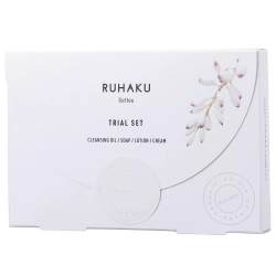 Ruhaku Пробный сет уходовой косметики для лица Рухаку- Trial Set S, 4 продукта