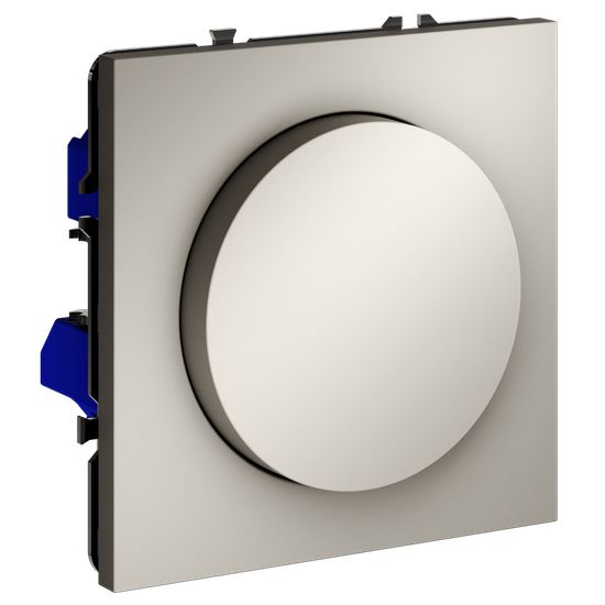 Светорегулятор встраиваемый VOLTUM S70 поворотно-нажимной 600 Вт, (кашемир)