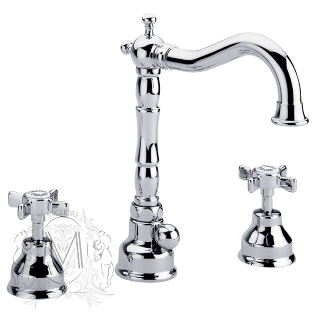 Смеситель для раковины на 3 отв. Migliore Princeton BN.PRN-812