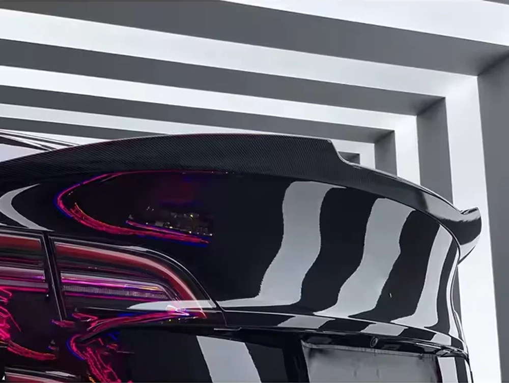 Обвес для Tesla Model Y 2025+ тесла Губа переднего бампера Накладки на бампер Капот Боковые юбки Диффузор заднего бампера Задний