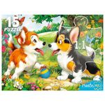 Пазл картонный "МАКСИ-ПАЗЛЫ", АССОРТИ, 180х125х40 мм, РК