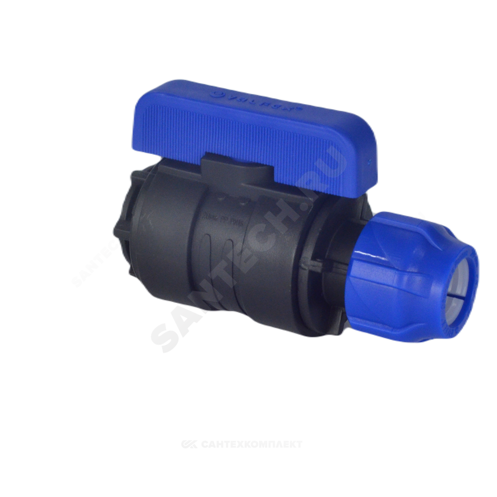Кран шаровой компрессионный ПЭ Дн 32х1/2" ВР VALFEX 1210012532012