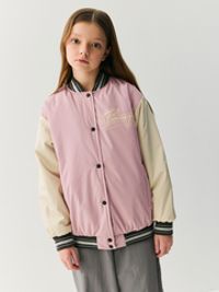 Бомбер с утеплителем "Роза" 7+