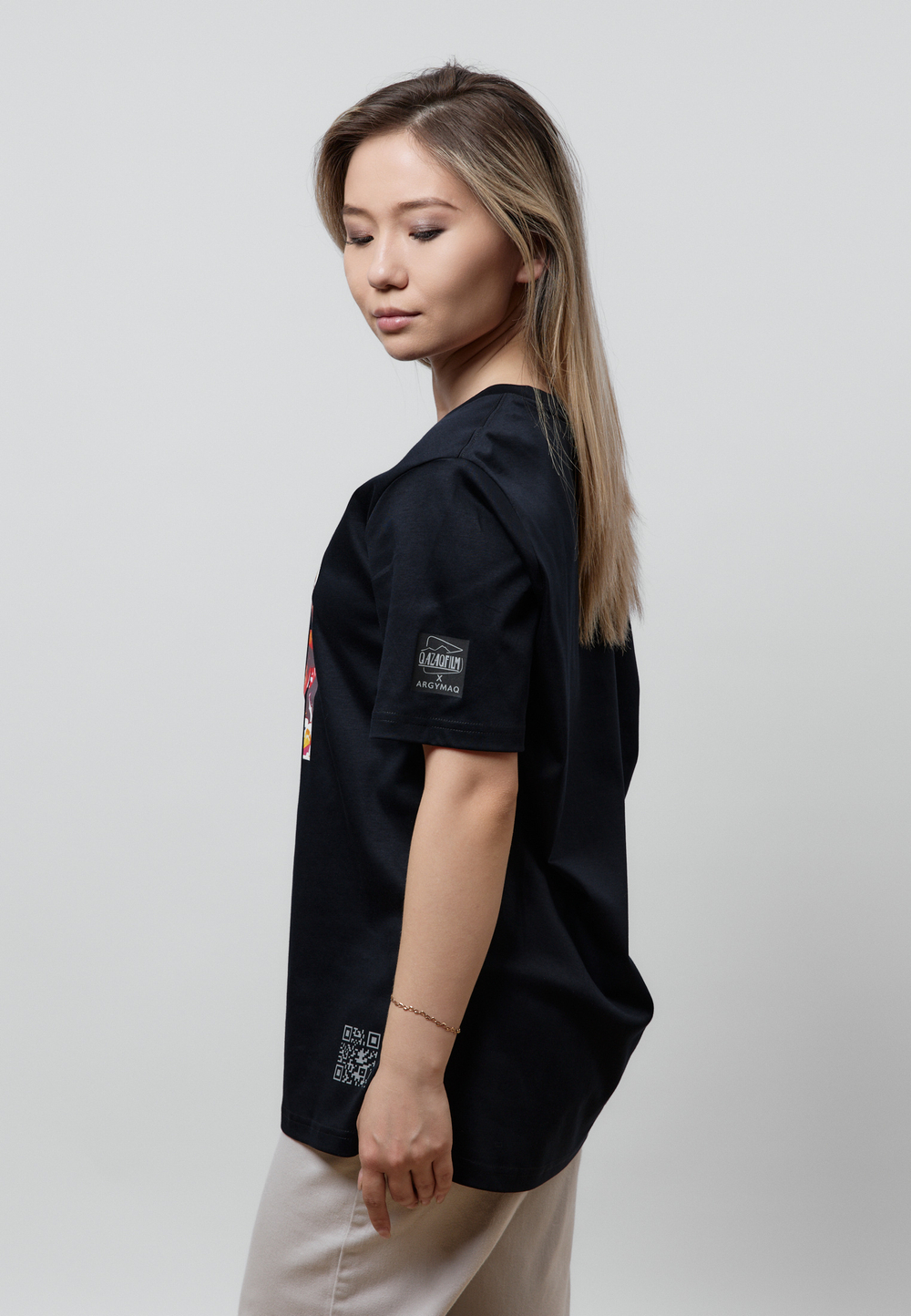 Футболка QAZAQ FILM BLACK