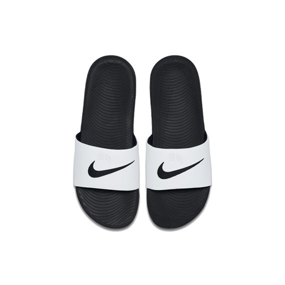 Nike Kawa Slide 'White Black'