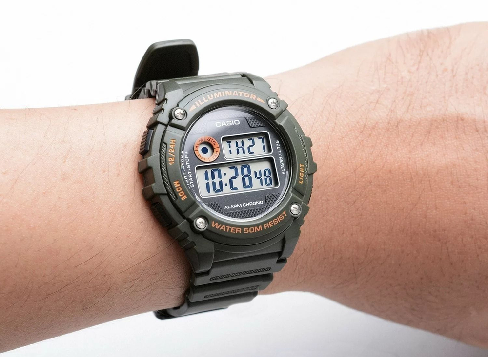 Мужские наручные часы Casio Collection W-216H-3B