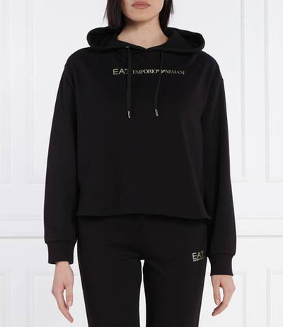 Худи EA7 - черный(3DTM03 TJSYZ)