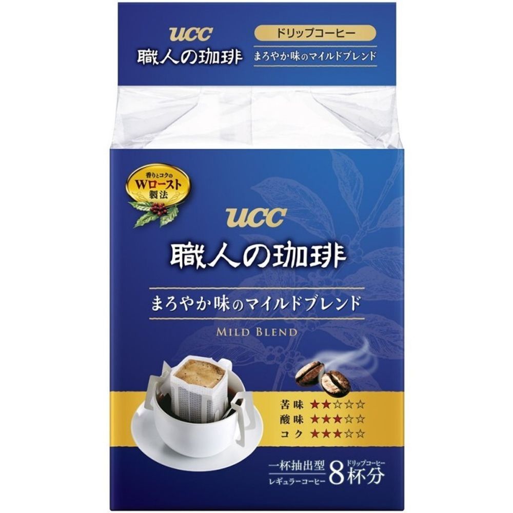 Кофе молотый UCC Original Blend в дрип-пакетах, 8 шт