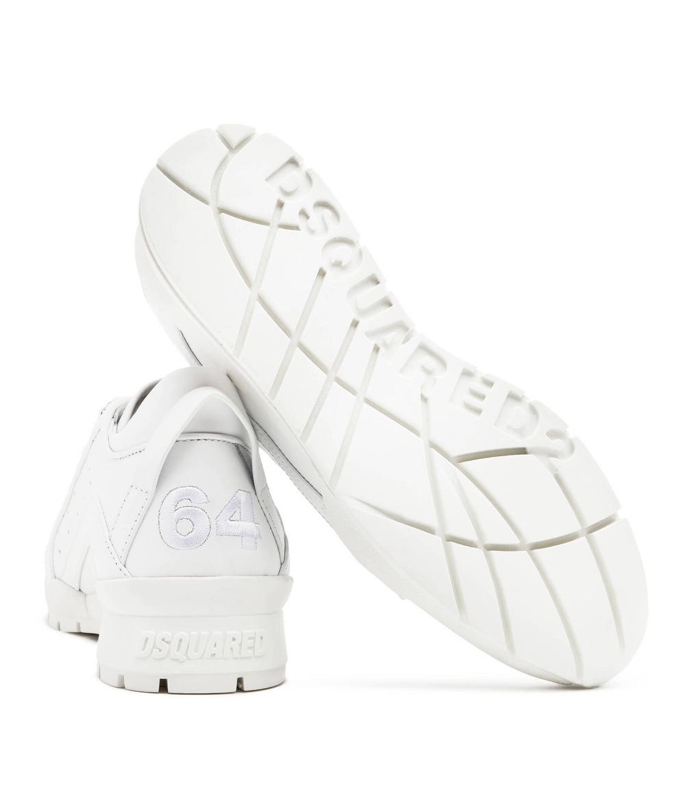 Кожаные кроссовки Dsquared2 - белый(SNM0299 01500001)