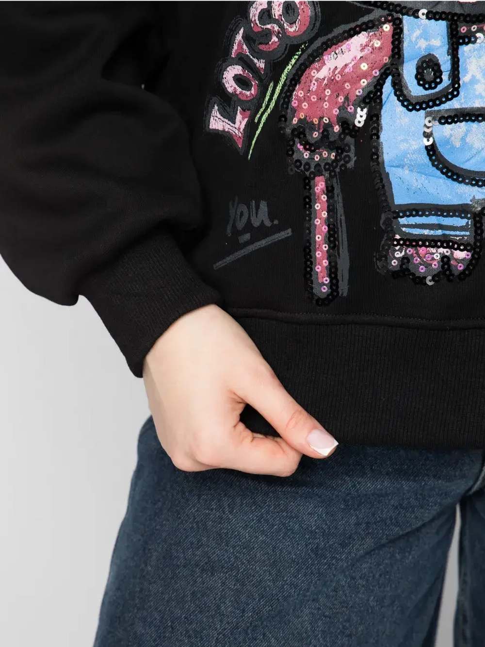 Толстовка утепленная с капюшоном