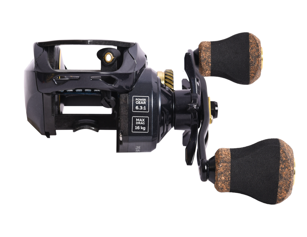 Катушка мультипликаторная Maximus PITBULL BBF 401L (лев. рука)