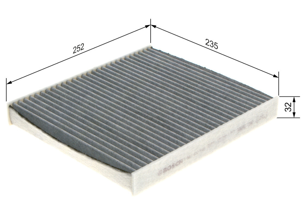 BOSCH - 1987432543-BOC - Filter, cabin air