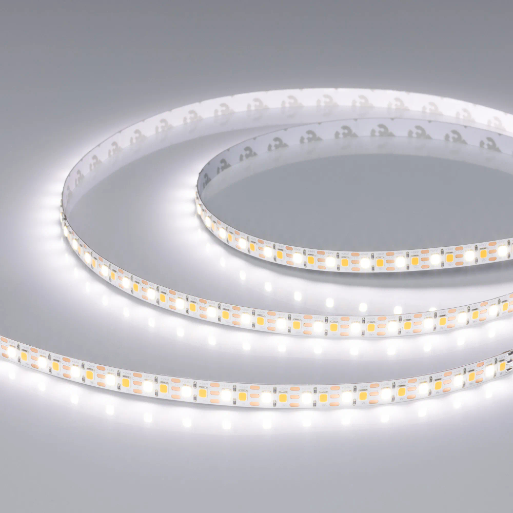 Светодиодная лента UL-A168-8mm 24V White-MIX-CX2 (18 W/m, IP20, 5m) (Arlight, резка 2 светодиода) 058087