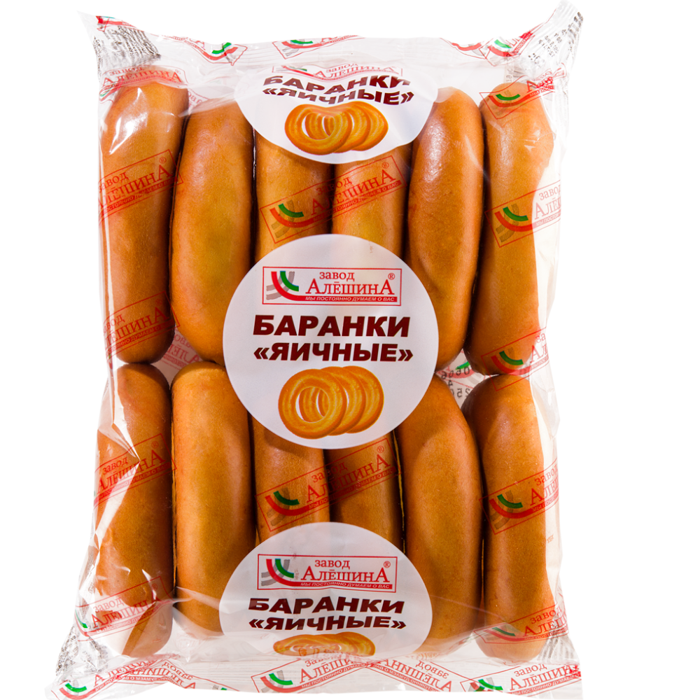 Баранки Яичные Завод Алешкина 450 гр