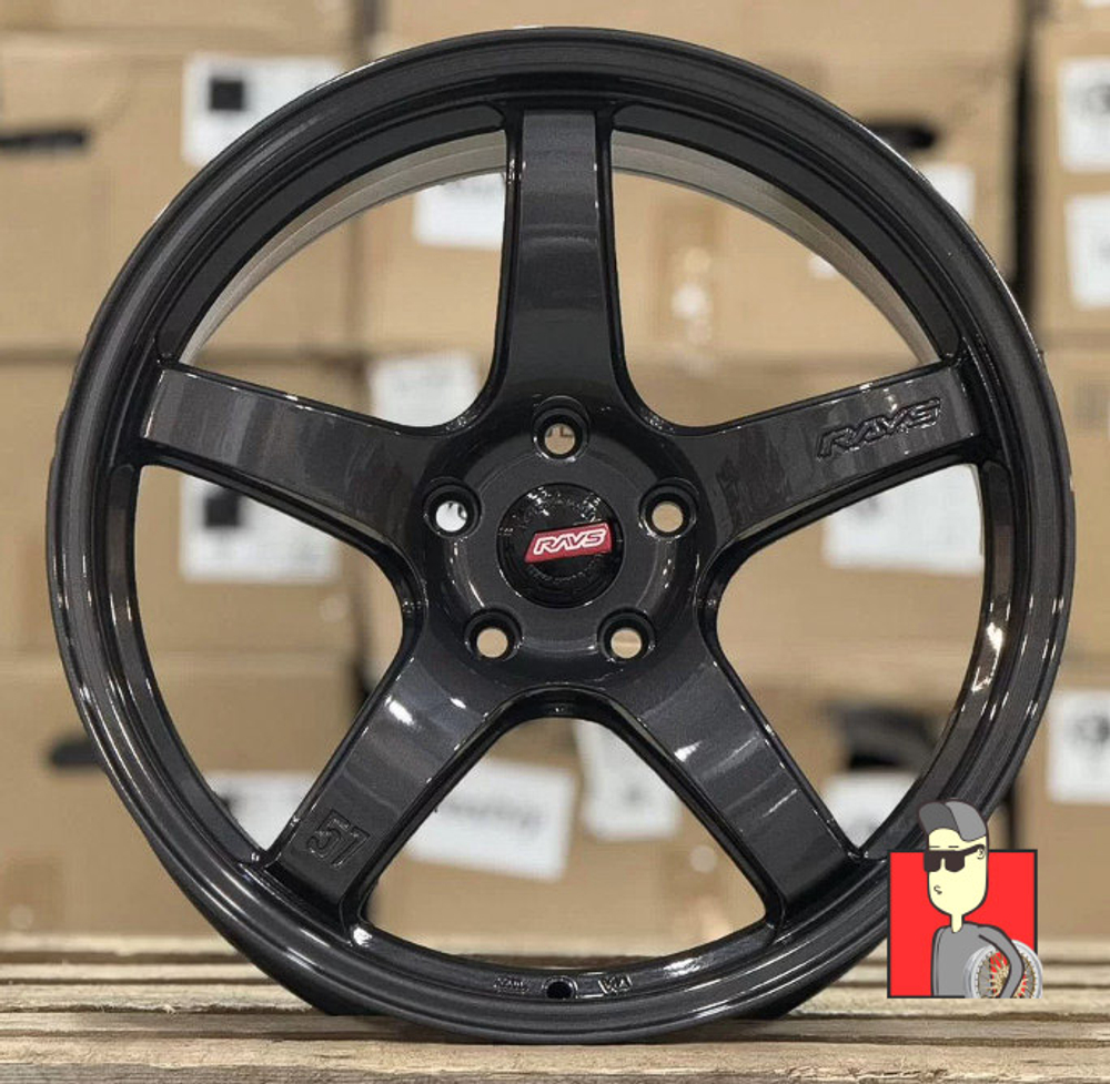 Комплект дисков Rays Gram Lights 57CR 18x8.5 et35 5x114.3