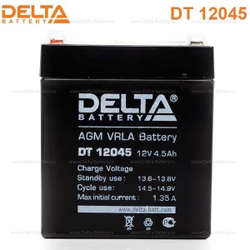 Аккумуляторная батарея Delta DT 12045 (12V / 4.5Ah)