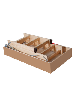 Чердачная лестница AVANGARD TERMO LUX 70x120x280