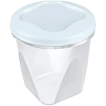 Банка с завинчивающейся крышкой «Тондо» 0,65л светло-голубая С285СГЛ