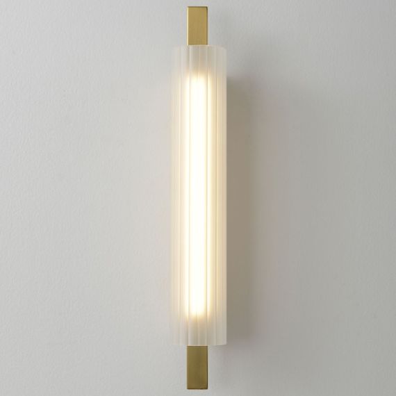 Настенный светодиодный светильник Crystal Lux Tunnel AP10 Led Brass