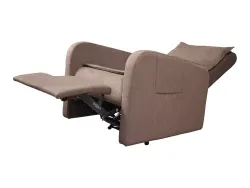 Массажное кресло реклайнер с механическим приводом FUJIMO COMFORT CHAIR F3005 FMF Грейси, Терра, Ваниль