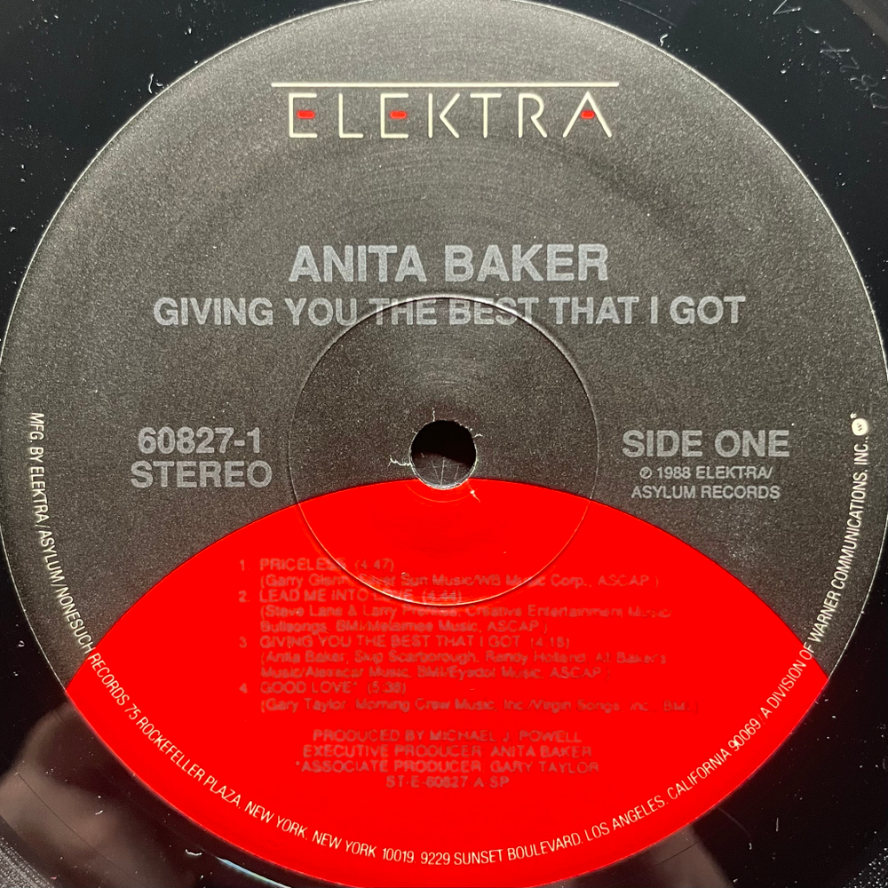 Anita Baker ‎– Giving You The Best That I Got (США 1988г.)