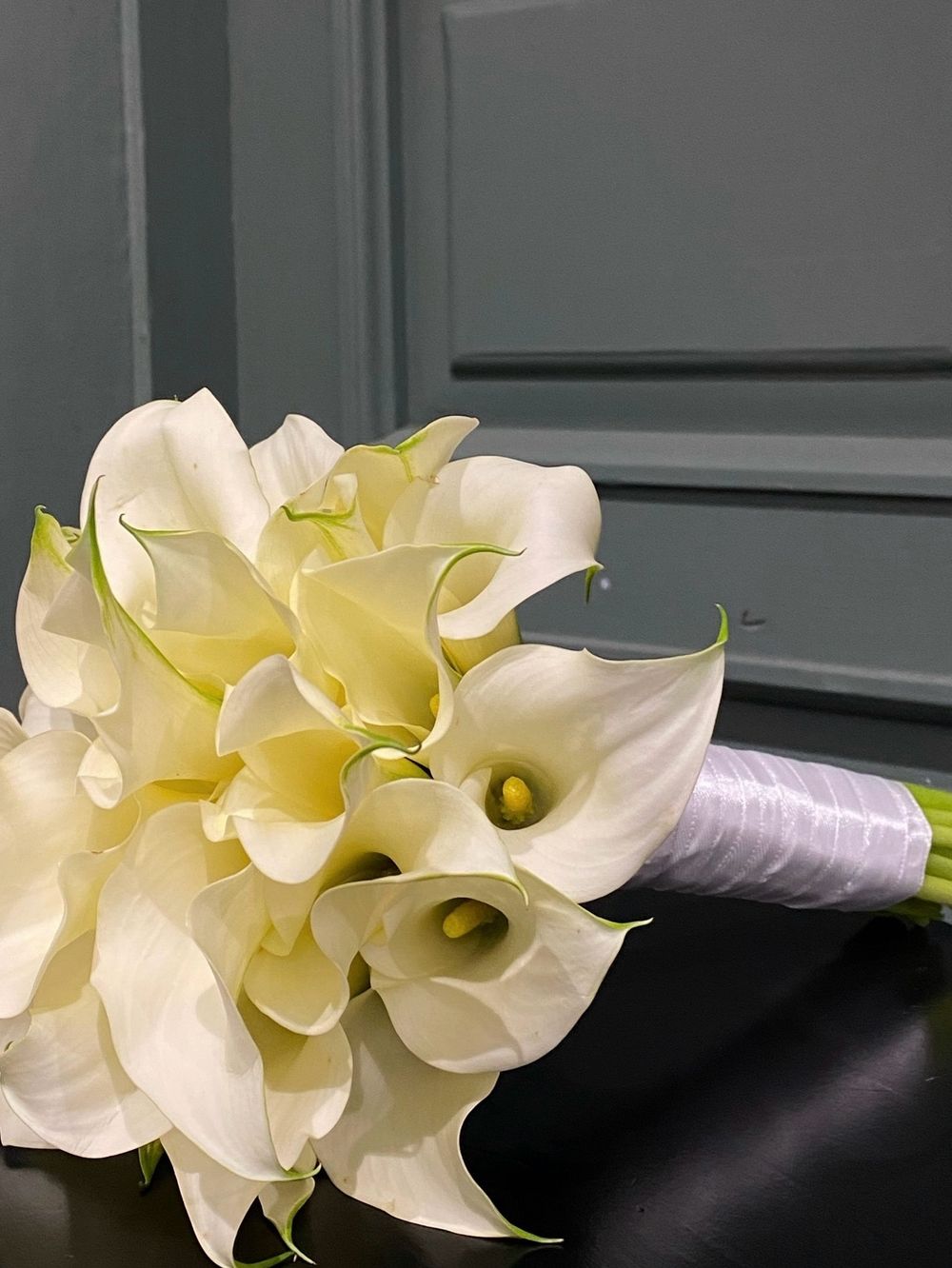 Свадебный букет из калл