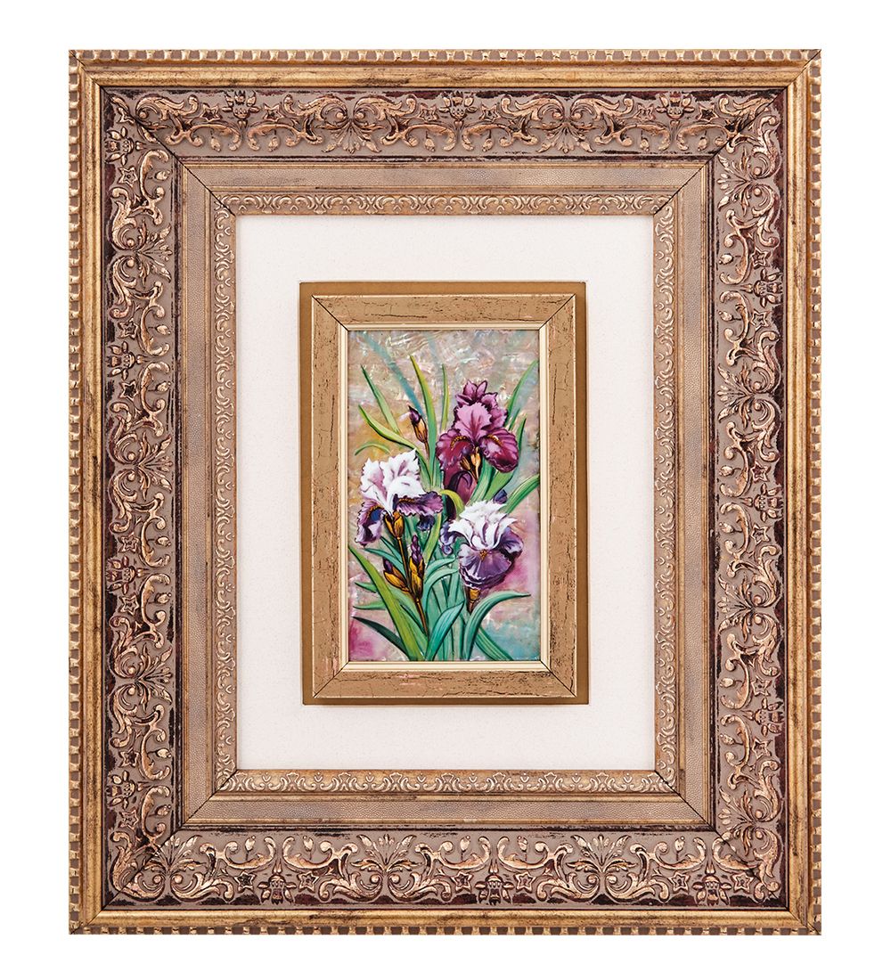 Народные промыслы ШК-55/213-02 Панно «Ирисы»