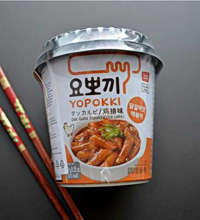 Токпокки (рисовые клецки) Yopokki со вкусом курицы, 130 гр