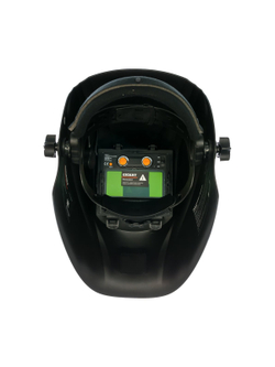 Маска сварщика Хамелеон (9-13 DIN; 2 дат.; фонарик; окно 92х42 мм) Gigant 5200 G-110504