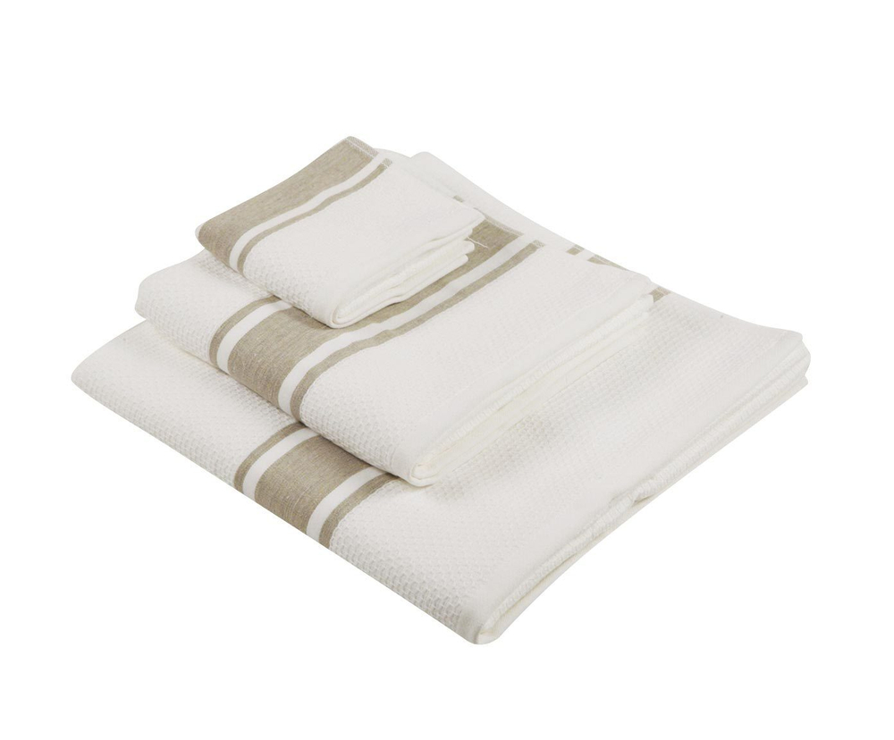 Полотенце 100х150 Luxberry Honey белое