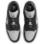 Jordan 1 Low Anthracite Industrial Blue Women's