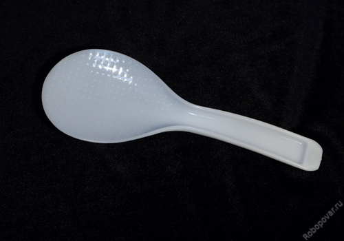 Пластиковая ложка для мультиварки с пупырышками