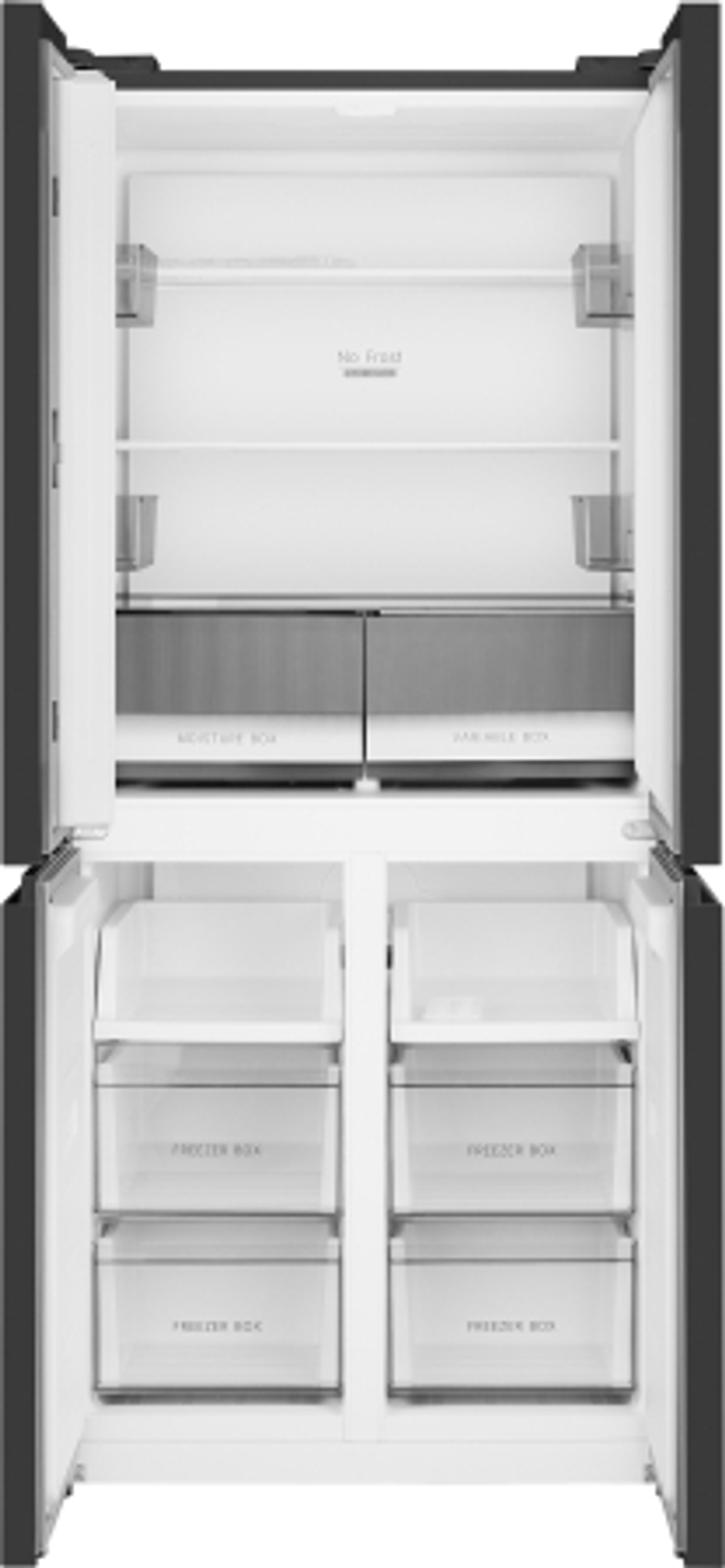 Холодильник Weissgauff WCD 450 XB NoFrost Inverter