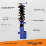 Suspension Coil Struts Tuning Coilovers Kits ApplicationCompatible compatible for Toyota Corolla 9th Gen. (E130) 2003-2008 USA and other markets lowering kit
