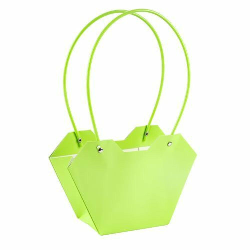 Пакет- трапеция 23.5*12.5*15 ЗЕЛЕНЫЙ