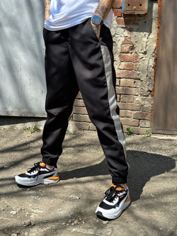 Брюки НПОГП VV М2 Рефлектив полоса Черный