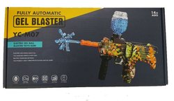 Гидрогелевый автомат UZI стреляющий орбиз YC-M07 , на аккумуляторе , 4000т шаров в подарок , доп магазин