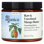 Sky Organics, Масло манго, сырое и нерафинированное, 454 г (16 унций)