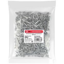 Наконечник-гильза ЭРА NO-225-69 НШвИ 4,0-12 с изолированным фланцем (упаковка 500 шт.)