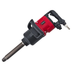 Пневмогайковерт ударный с длинным валом,реверсом и регулировкой усилия 1''+головки 32,33мм(3100Hм,3600об/мин,6.3bar,420 л/мин,16.3кг) Forsage F-RP7488