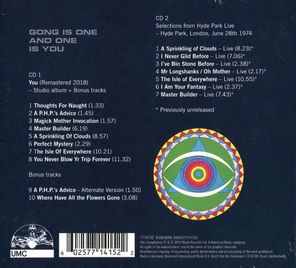 Gong / You (Deluxe Edition)(2CD)