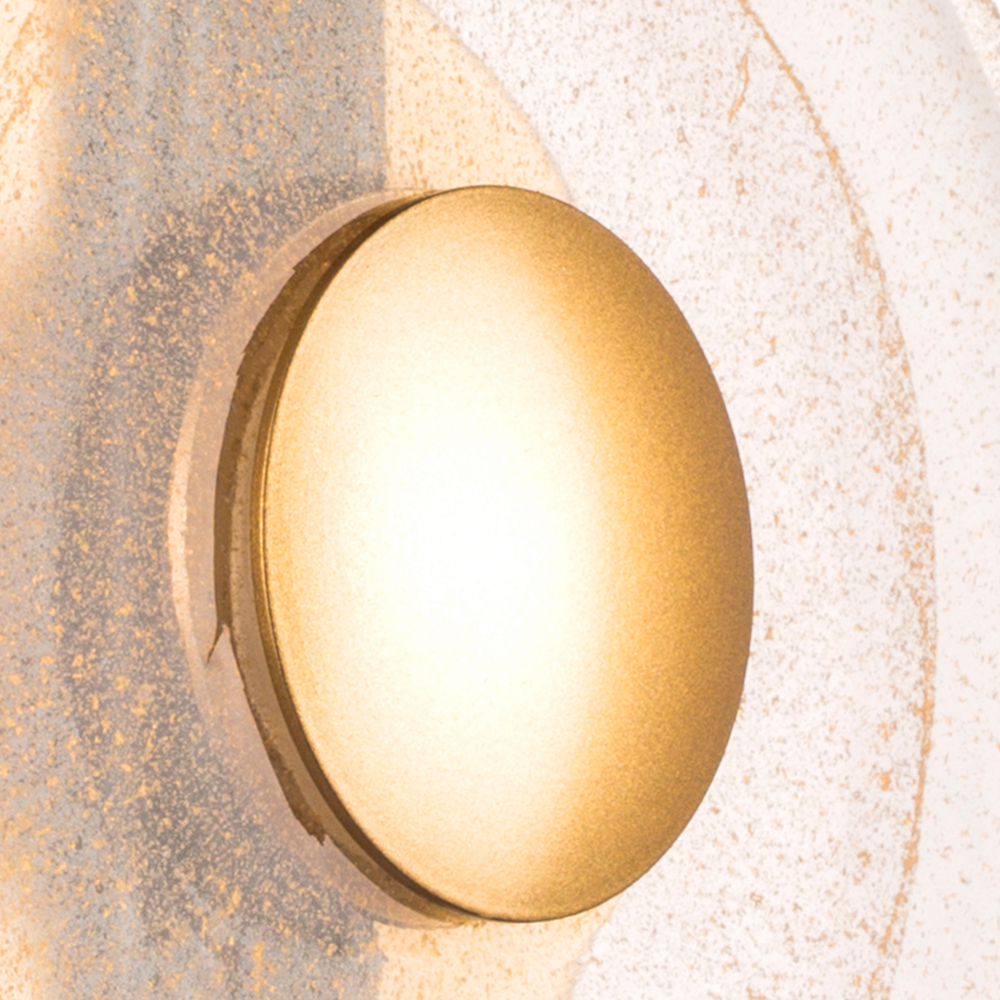 609622 Бра ERICA 5W LED 110LM G ЧЕРНЫЙ/ЗОЛОТО 3000K