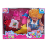 Пупс с аксесс., коробка YD346