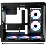 Корпус Ocypus Iota C70 BK ARGB, Midi-Tower, ATX, mATX, mITX, Black, Без БП