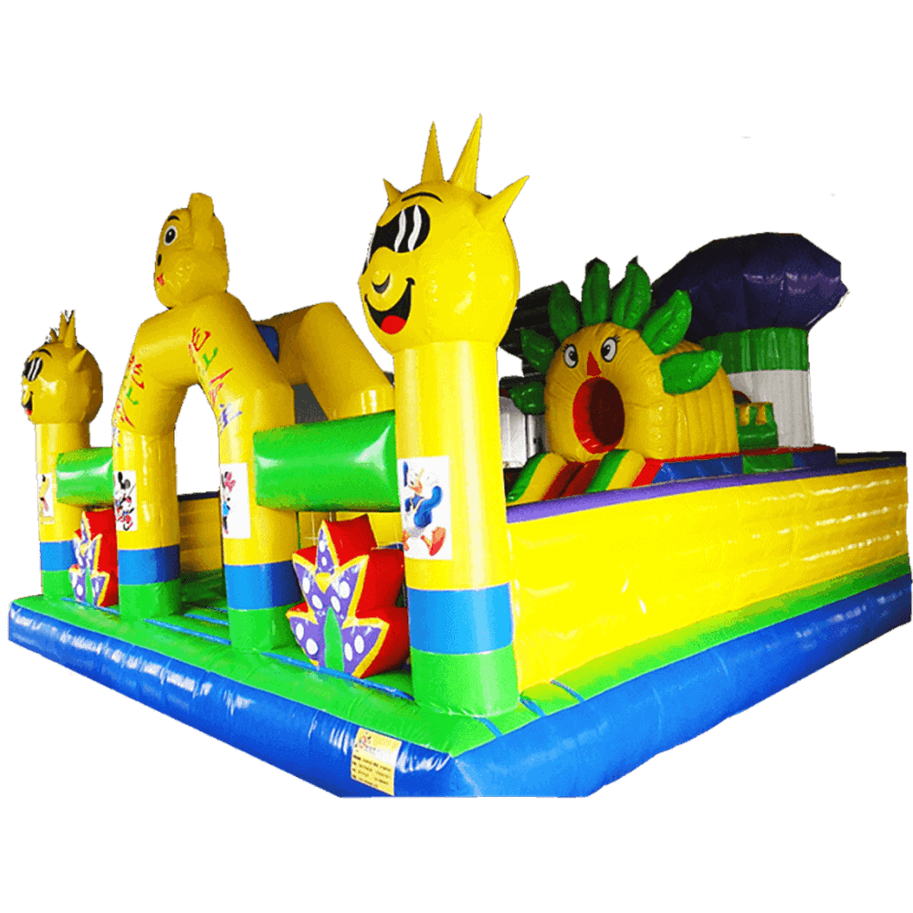 Коммерческий надувной батут "Солнышки"