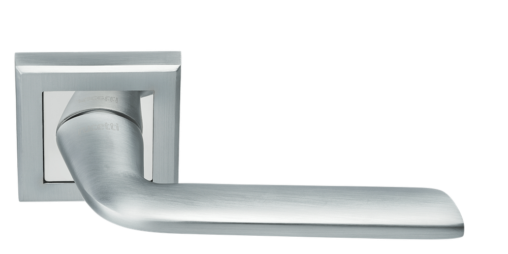 Дверные ручки Rucetti RAP 25-S SC/CP Цвет - мат.хром/хром