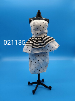 Одежда для куклы Барби винтаж платье 021135