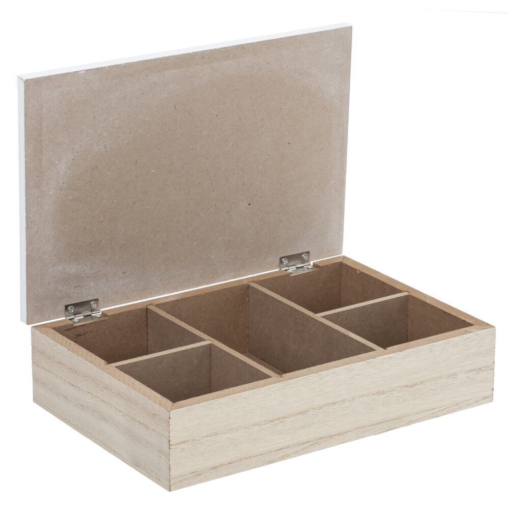 GAEM Шкатулка для чайных пакетиков, L24 W15,5 H6 см